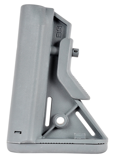 Picture of B5 Systems Brv1117 Bravo  Wolf Gray Synthetic For Ar-Platform With Mil-Spec Receiver Extension (Tube Not Included) BRV-1117