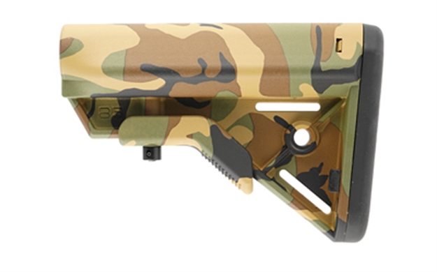 Picture of B5 Systems Brv1088 Enhanced Bravo Woodland Camo Polymer Fits Ar-15 BRV-1184 814927022621