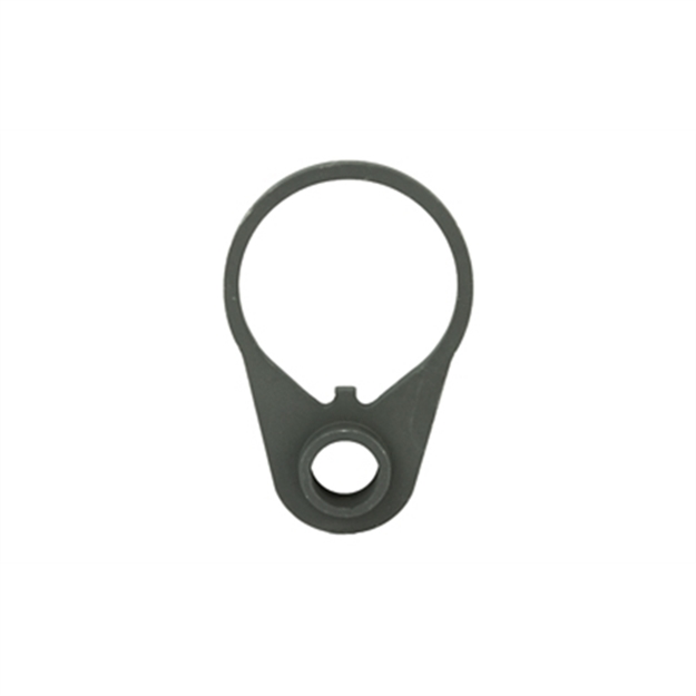 Picture of B5 Systems Systems End Plate W/Qd Disconnect Black Phosphate AEP-001-01