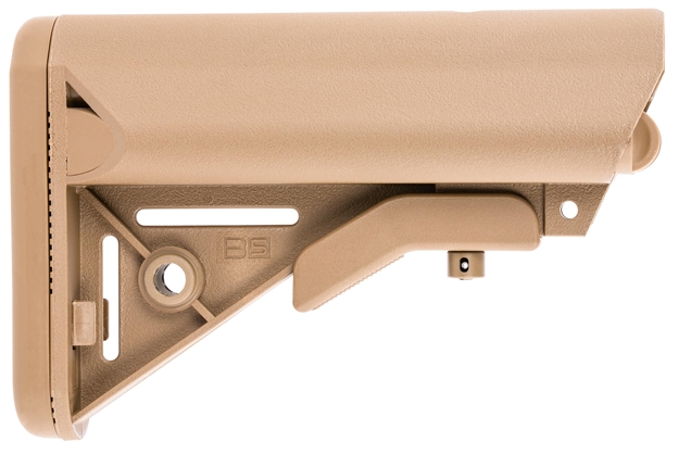 Picture of B5 Systems Sop1075 Enhanced Sopmod Flat Dark Earth Synthetic For Ar-Platform With Mil-Spec Receiver Extension (Tube Not Included) SOP-1075