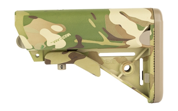 Picture of B5 Systems Sop1078 Enhanced Sopmod Multi-Cam Synthetic For Ar-Platform With Mil-Spec Receiver Extension (Tube Not Included) SOP-1078 814927020597