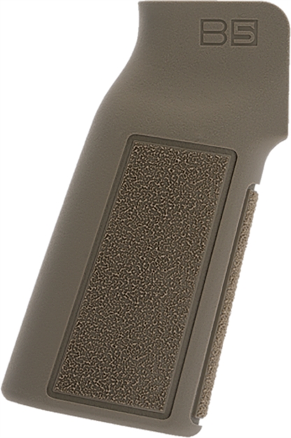 Picture of B5 Systems Pgr1453 Type 22 P-Grip  Fde Aggressive Textured Polymer, Increased Vertical Grip Angle With NO Backstrap, Fits Ar-Platform PGR-1453