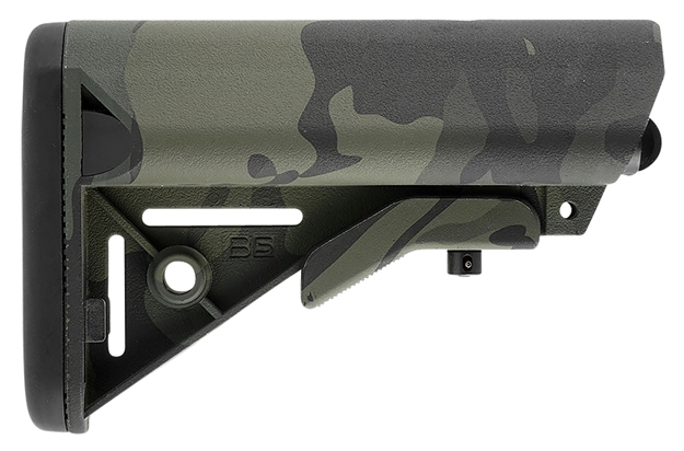 Picture of B5 Systems Sop1422 Enhanced Sopmod Black Multi-Cam Synthetic For Ar-Platform With Mil-Spec Receiver Extension (Tube Not Included) SOP-1422 814927022713