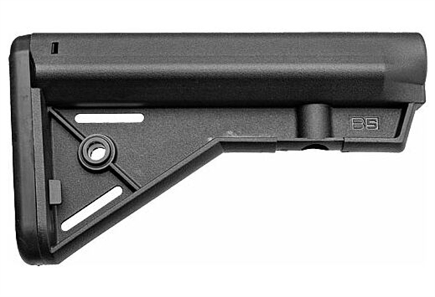 Picture of B5 Systems Systems Fxd Bravo Stock Collapsible Medium Black Milsp BRC-1441