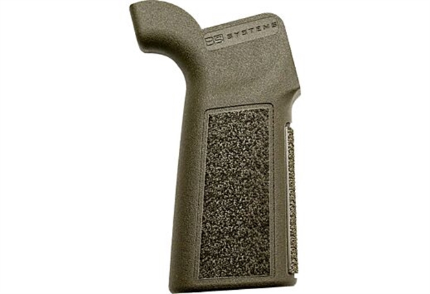 Picture of  B5 Systems Pgr1134 Type 23 P-Grip  OD Green Polymer, Aggressive Textured, Fits Ar-Platform