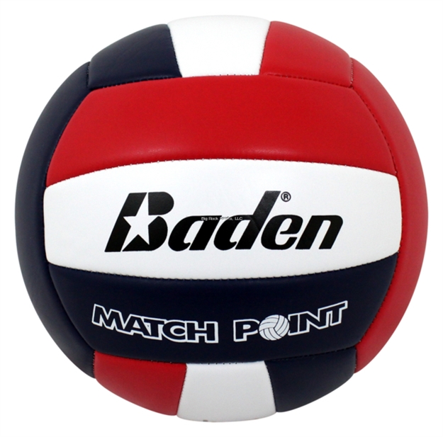 Picture of Baden Official Size Synthetic Volleyball - Red/White/Blue