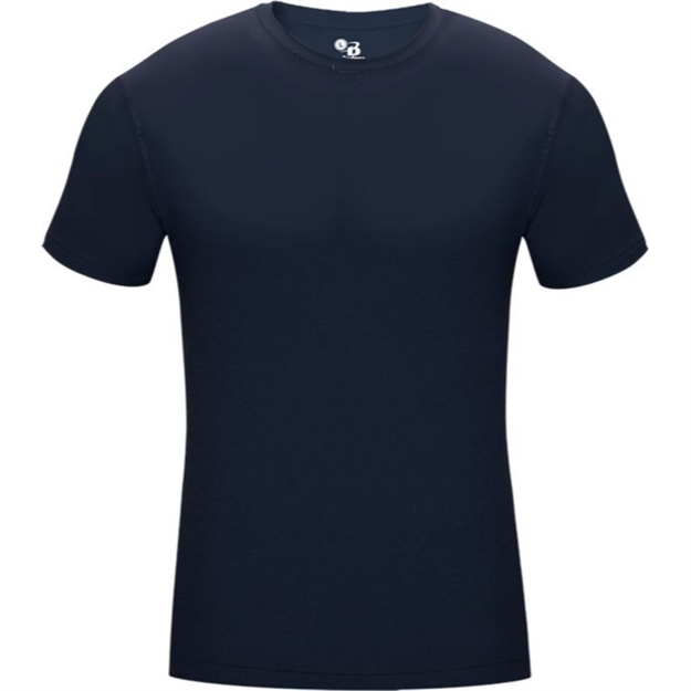 Picture of Badger  Pro Compression S/S Crew Navy Small