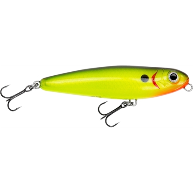 Picture of Bagley Lures Knocker B Topwater Lure, 3 1/2", 1/2 Oz, Chartreuse Shad
