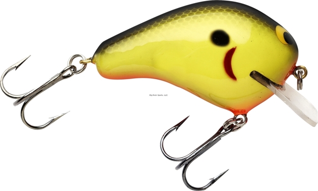 Picture of Bagley Lures Balsa B Crankbait, 2 1/2", 7/16 Oz, Chartreuse Shad
