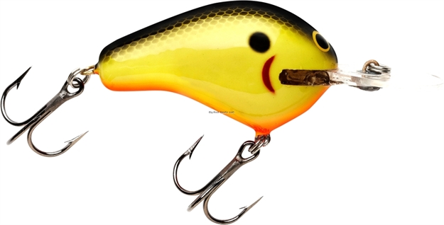 Picture of Bagley Lures Diving B Crankbait, 2 1/4", 5/8 Oz, Chartreuse Shad