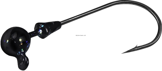 Picture of Bagley Lures Shaky Jig Head, 1/4 Oz, Black, 5/Pack