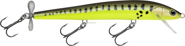 Picture of Bagley Lures Spintail Minnow W/Tail Prop, 4", 1/4 Oz, Baby Bass