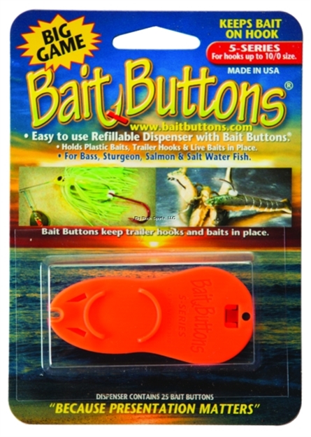 Picture of Bait Buttons Dispenser Packed W/25 Buttons Big Game