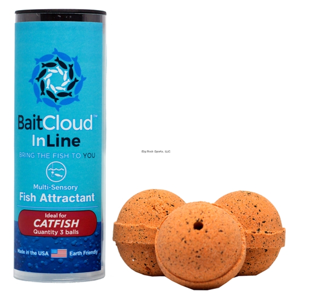 Picture of Bait Cloud Inline Catfish Formula, Attaches TO Fishing Line