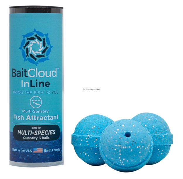 Picture of Bait Cloud Inline Panfish Formula, Attaches TO Fishing Line