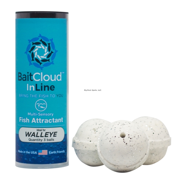 Picture of Bait Cloud Inline Walleye Formula, Attaches TO Fishing Line