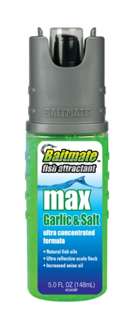 Picture of Baitmate Fish Attractant, 5 OZ Pump Spray, Max Garlic W/Salt