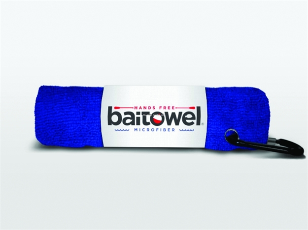 Picture of Baitowel Fishing Towel W/Clip Royal Blue