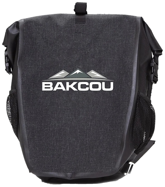 Picture of  Bakcou E-Bikes Apb Pannier Bag Black Heavy Canvas Fabric 2 Bags