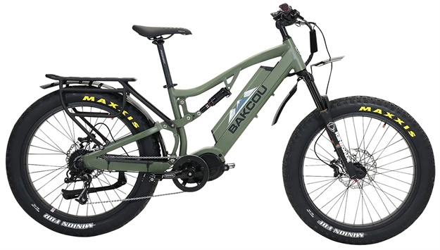 Picture of  Bakcou E-Bikes Bs17gb25 Storm 25 Medium Matte Black 17" W/Stand Over Height OF 30.50" Frame, Sram 9Sp, 40T Front & Sram 11-34T Rear Cassette Bafang M620 Ultra Motor 679628564425
