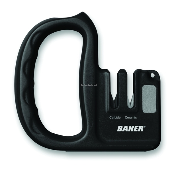 Picture of Baker Dual Knife Sharpener Carbide/Ceramic W/Hook Hone