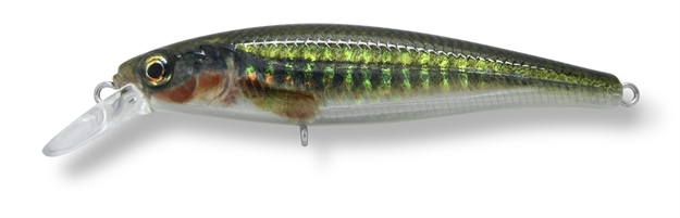 Picture of Baker Suspending Jerk Bait, 2 1/2", 1/4 Oz, Red Green Flash