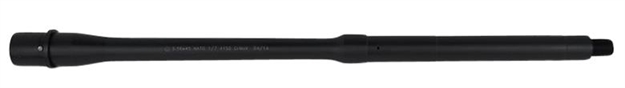 Picture of  Ballistic Advantage Babl556015m Modern Series  5.56X45mm Nato 16" Black Qpq Finish 4150 Chrome Moly Vanadium Steel Material Midlength With Government Profile For Ar-15 819747020093