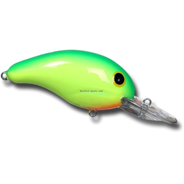 Picture of Bandit Lures 300 Series Crankbait, 2", 3/8 Oz, Chartreuse/Green Back, Floating BDT319