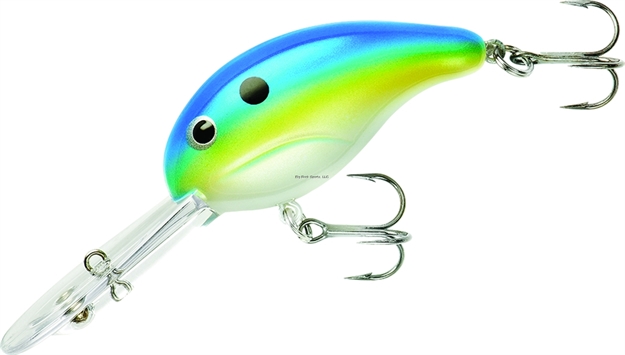 Picture of Bandit Lures 300 Series Crankbait Neon Shad 2" 3/8Oz 8-12' Series Cranking Depth