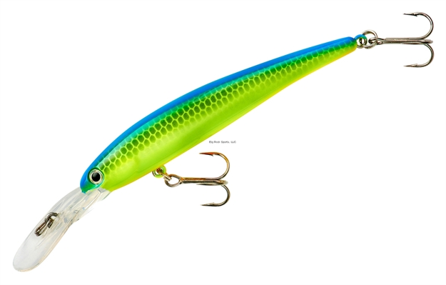 Picture of Bandit Lures B-Shad Casting/Trolling Plug, 3-2/1", 3/8Oz, Chart/Blue Back