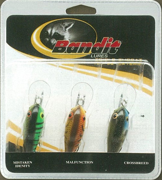 Picture of Bandit Lures 3 PK Bandit 1, 2, 1/4 Oz, Assorted