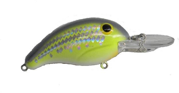 Picture of Bandit Lures 100 Series Crankbait, 2", 1/4 Oz, Chartreuse Fleck, Floating