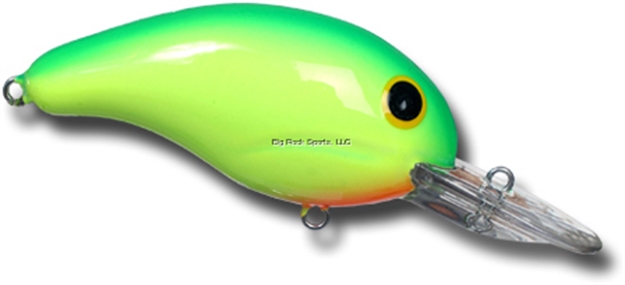 Picture of Bandit Lures 100 Series Crankbait, 2", 1/4 Oz, Chartreuse/Green Back, Floating