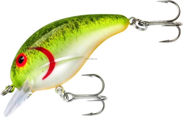 Picture of Bandit Lures 100 Series Crankbait,2", 1/4Oz, Avocado Splatter, Floating