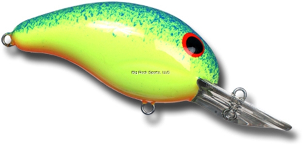 Picture of Bandit Lures 200 Series Crankbait, 2", 1/4 Oz, Blue Splatter Back, Floating