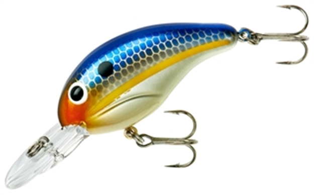 Picture of Bandit Lures 200 Series Crankbait, 2", 1/4 Oz, Chartreuse/Black Stripes, Floating BDT206