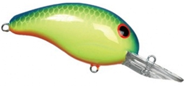 Picture of Bandit Lures 200 Series Crankbait, 2", 1/4 Oz, Chartreuse/Blue Back, Floating BDT236