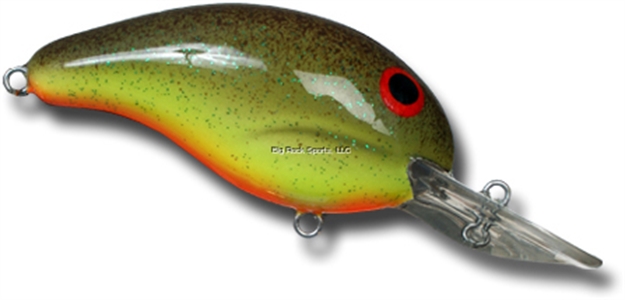 Picture of Bandit Lures 200 Series Crankbait, 2", 1/4 Oz, Chartreuse Rootbeer, Floating