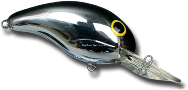 Picture of Bandit Lures 200 Series Crankbait, 2", 1/4 Oz, Chrome/Blackback, Floating