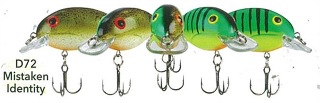Picture of Bandit Lures 200 Series Crankbait, 2", 1/4 Oz, Mistaken Identity, Floating