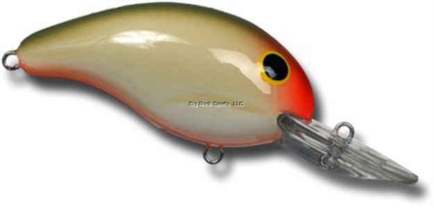 Picture of Bandit Lures 200 Series Crankbait, 2", 1/4 Oz, Parrot/Orange, Floating
