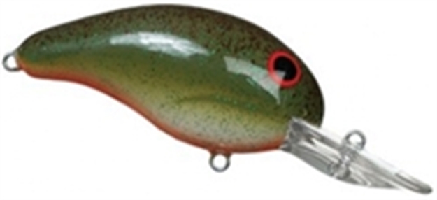 Picture of Bandit Lures 200 Series Crankbait, 2", 1/4 Oz, Pearl/Blackback, Floating BDT203