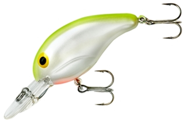 Picture of Bandit Lures 200 Series Crankbait, 2", 1/4 Oz, Pearl/Red Eye, Floating BDT209