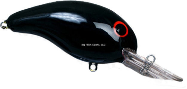 Picture of Bandit Lures 200 Series Crankbait, 2", 1/4 Oz, Solid Black, Floating