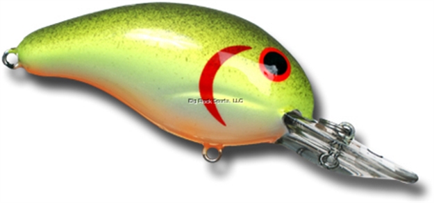 Picture of Bandit Lures 200 Series Crankbait,2", 1/4Oz, Avocado Splatter, Floating