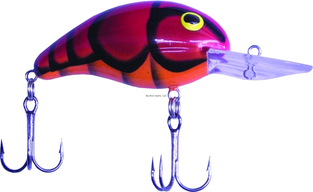 Picture of Bandit Lures 300 Series Crankbait, 2", 3/8 Oz, Red Spring Craw, Floating