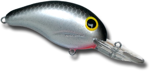 Picture of Bandit Lures 300 Series Crankbait, 2", 3/8 Oz, Silver Minnow Sparkle, Floating