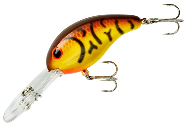 Picture of Bandit Lures 300 Series Crankbait, 2", 3/8 Oz, Spring Crawfish/Yellow, Floating BDT326