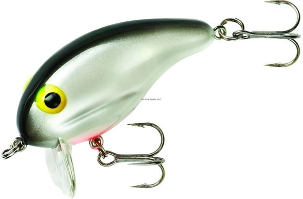 Picture of Bandit Lures Footloose Wake Bait, 2", 1/4 Oz, Pearl/Blackback, Floating