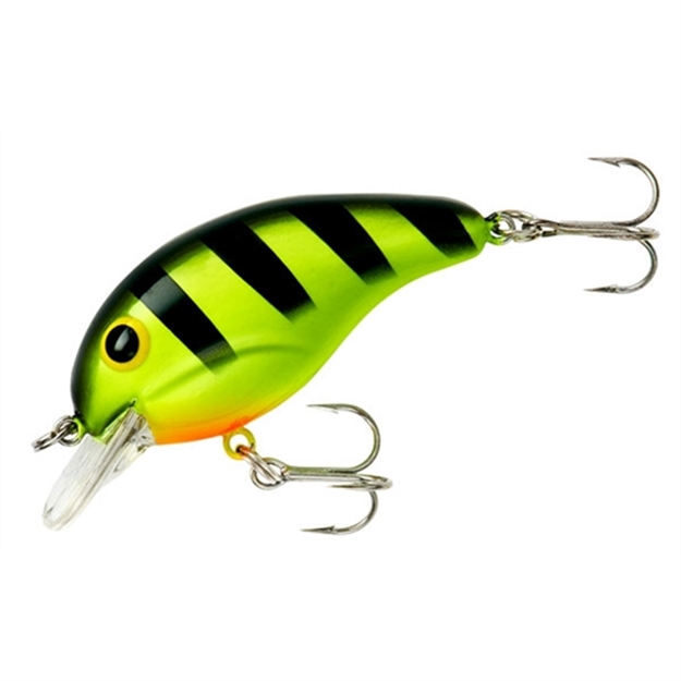 Picture of Bandit Lures 100 Series Crankbait, 2", 1/4 Oz, Chartreuse/Black Stripes, Floating BDT106